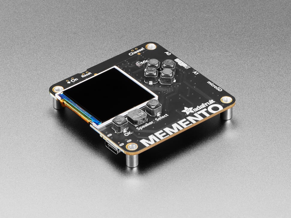 MEMENTO - Python Programmable DIY Camera - Bare Board