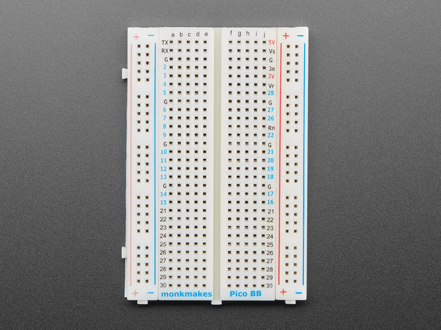 Solderless Breadboard for Raspberry Pi Pico by Monk Makes