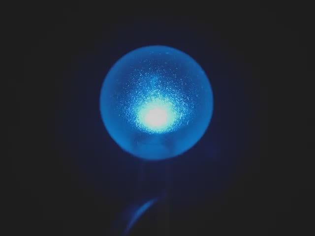 dLUX-dLITE Blue Sphere Shape LEDs 5 Pack by Unexpected Labs