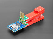 Pogo Pin Probe Clip - 6 Pins with 2.54mm / 0.1" Pitch