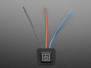 Square Silicone Button PWM Controller - 3 Wire - 3.6V to 12VDC