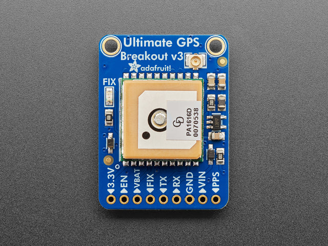 Adafruit Ultimate GPS Breakout with GLONASS + GPS -  PA1616D