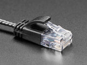 Skinny Ethernet LAN UTP CAT6 Cable - 3mm diameter - 1 meter long