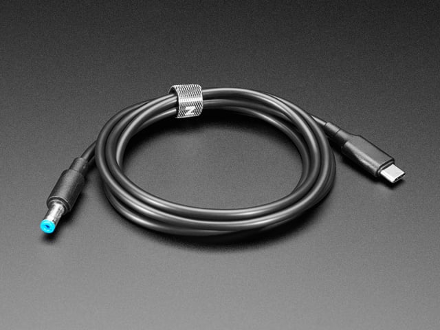 USB Type C 3.1 PD to 5.5mm Barrel Jack Cable - 20V 5A Output