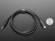 USB Type C 3.1 PD to 5.5mm Barrel Jack Cable - 20V 5A Output