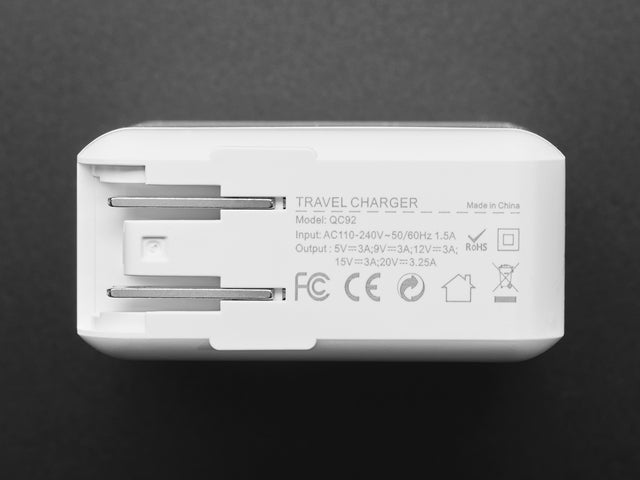 USB Type C 3.1 PD to 5.5mm Barrel Jack Cable - 20V 5A Output