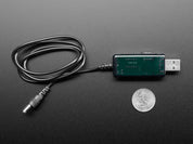 USB to 5.5mm/2.1mm DC Booster Cable - 9V or 12V Output