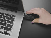USB to 5.5mm/2.1mm DC Booster Cable - 9V or 12V Output