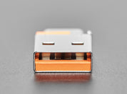 USB A Plug to USB C Jack Microadapter