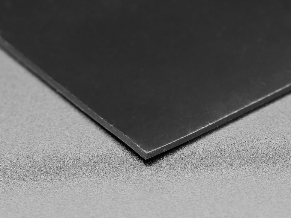 Conductive Rubber Sheet / Stretch Sensor- 200mm x 200mm x 1mm