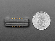 DIY Magnetic Connector - Straight 8 Contact Pins - 2.2mm Pitch