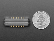 DIY Magnetic Connector - Straight 9 Contact Pins - 2.2mm Pitch