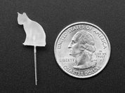 dLUX-dLITE Blue Kitty Shape LEDs 5 Pack by Unexpected Labs