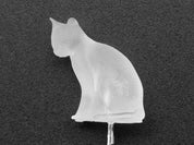dLUX-dLITE Blue Kitty Shape LEDs 5 Pack by Unexpected Labs