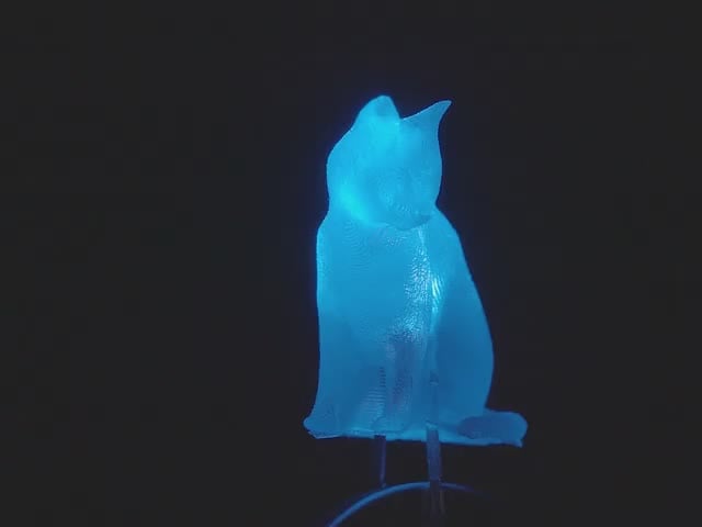 dLUX-dLITE Blue Kitty Shape LEDs 5 Pack by Unexpected Labs