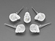 dLUX-dLITE Red Skull Shape LEDs 5 Pack by Unexpected Labs