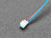 Miniature Wired LEDs - 0805 SMT LED - Pure Green - 5 pack