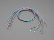 Miniature Wired LEDs - 0805 SMT LED - Purple - 5 pack