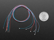 Miniature Wired LEDs - 0805 SMT LED - Purple - 5 pack