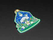 Biology Girl Badge Soldering Kit by Elkei Education