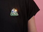 Biology Girl Badge Soldering Kit by Maker Queen