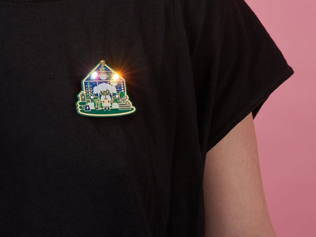 Biology Girl Badge Soldering Kit by Maker Queen