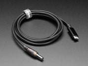 Re-programmable USB Type-C PD to 2.1/5.5mm Barrel Jack Cable