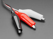 Shrouded Servo to Alligator Clip Cable - 17cm long