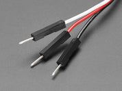 Shrouded Servo to Premium Male Jumper Wires Cable - 17cm long