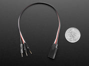 Shrouded Servo to Premium Male Jumper Wires Cable - 17cm long