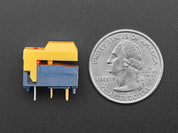Step Switch with LED - Three Pack of Yellow with Red LED