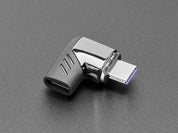 Magnetic Right Angle USB Type C Adapter - 120W Data and Power