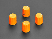 Orange Micro Potentiometer Knob - 4 pack