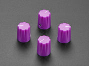 Violet Micro Potentiometer Knob - 4 pack