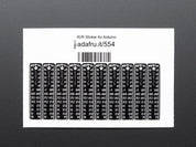 Adafruit AVR Sticker for Breadboard Arduino-compatibles - 10 pcs