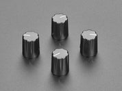 Black Micro Potentiometer Knob - 4 pack