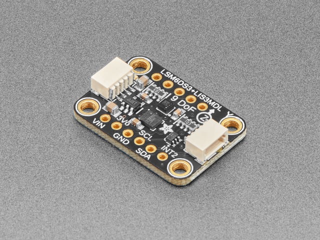 Adafruit LSM6DS3TR-C + LIS3MDL - Precision 9 DoF IMU