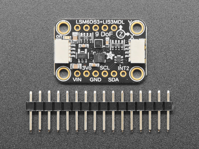 Adafruit LSM6DS3TR-C + LIS3MDL - Precision 9 DoF IMU