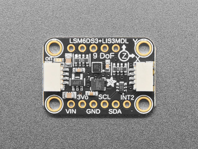 Adafruit LSM6DS3TR-C + LIS3MDL - Precision 9 DoF IMU
