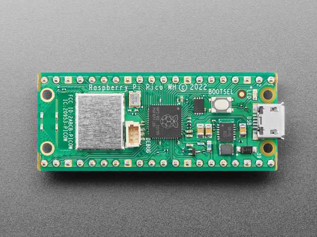 Raspberry Pi Pico WH - Pico Wireless with Headers Soldered
