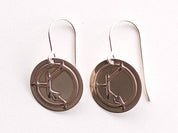 Silver Bipolar Earrings - NPN / PNP