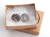 Silver Bipolar Earrings - NPN / PNP