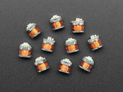 Large Inductive Wireless LEDs - 10 Pack - Red