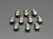 Large Inductive Wireless LEDs - 10 Pack - Green