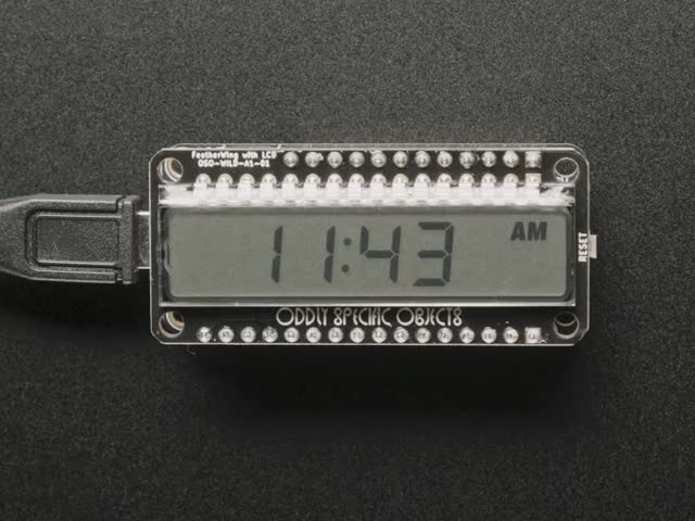 LCD FeatherWing from Oddly Specific Objects