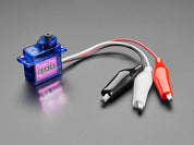 Micro Servo with Alligator Clips