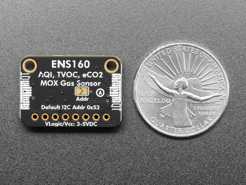 Adafruit ENS160 MOX Gas Sensor - Sciosense CCS811 Upgrade