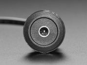 Round Panel Mount 5.5mm/2.1mm DC Barrel Jack Extension Cable