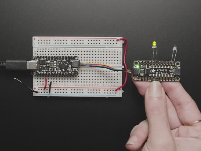Adafruit PCF8575 I2C 16 GPIO Expander Breakout