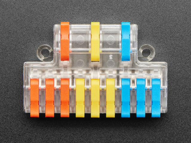 Snap Action 3-to-9 Wiring Block Connector